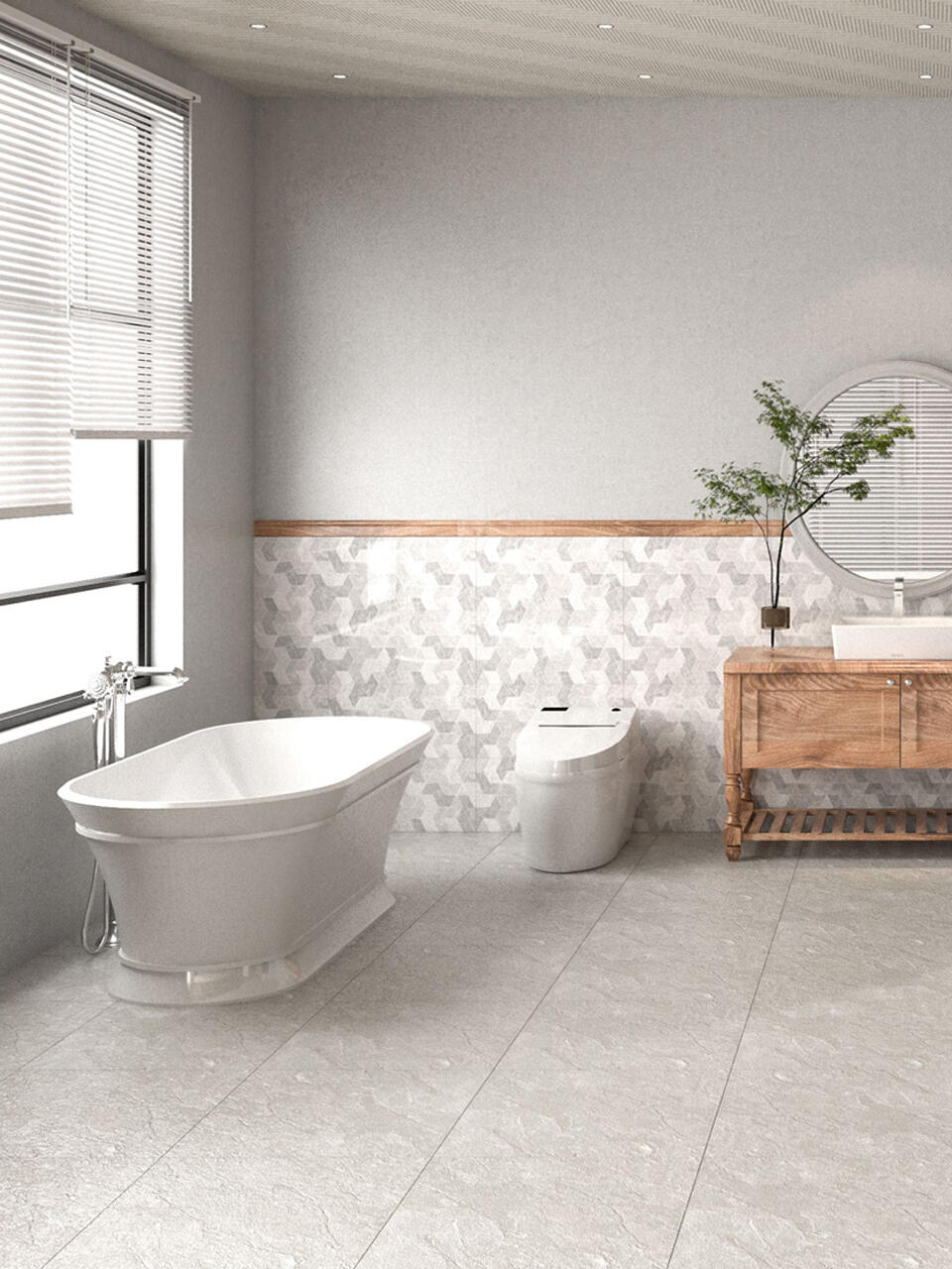 Trends 2024 for Bathroom Renovation: Bringing Nature Inside