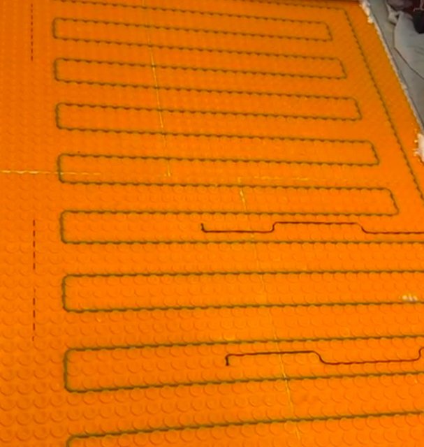 Heated floor