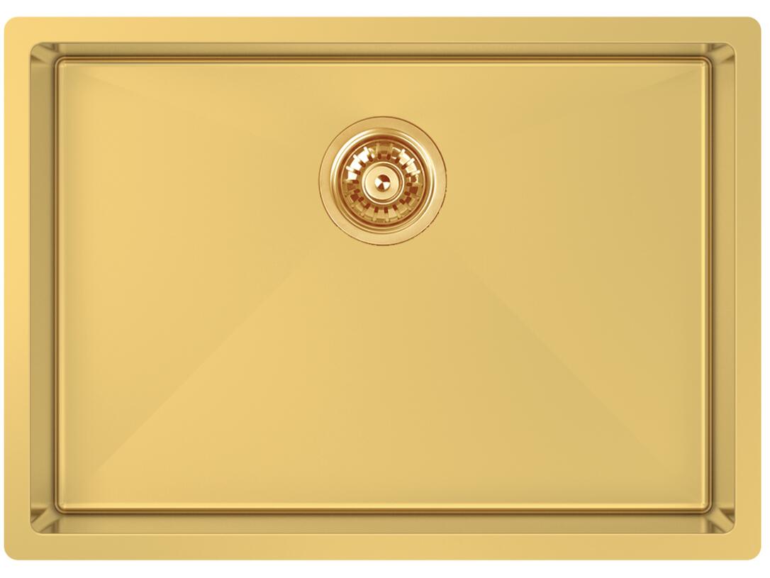 Zomodo Cayman 25-inch single sink kit in Eureka Gold