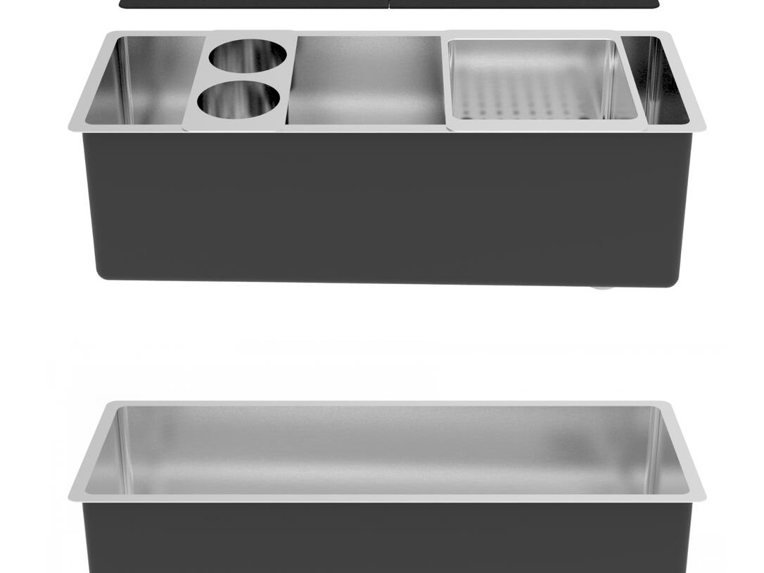 Zomodo PRC620K Panama 26-inch party sink / cooler