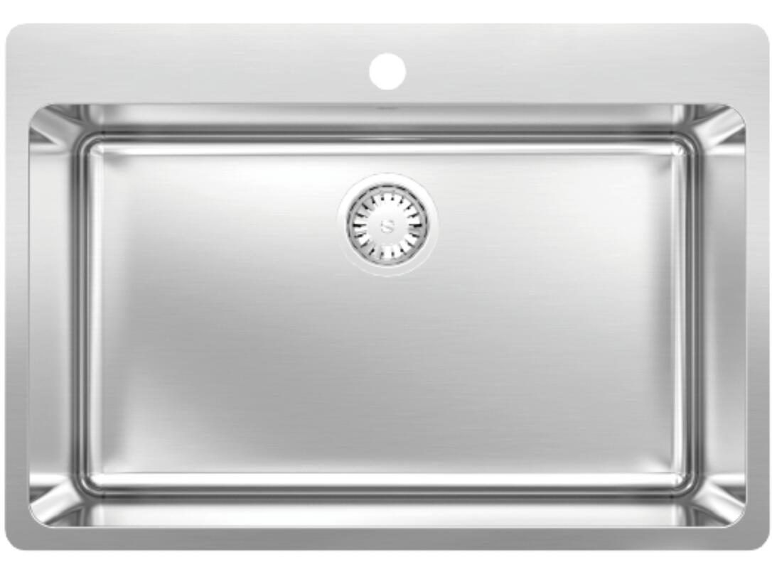 Zomodo Zeffiro Tap Ledge Laundry 32-inch super single sink