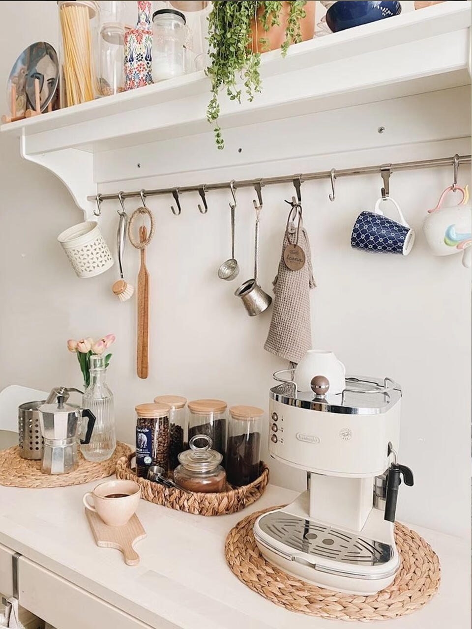 Minimalist coffee station