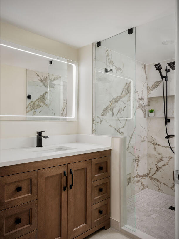 Dramatic upgrade for En-suite bathroom