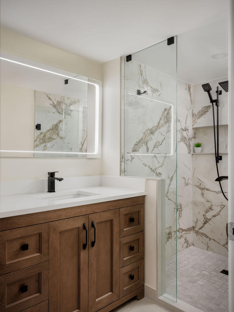 Dramatic upgrade for En-suite bathroom