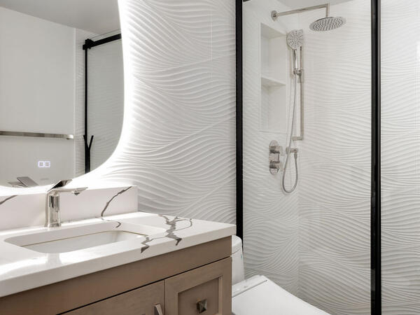 Renovated Shower Room